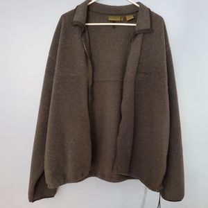 Men's Timberland fleece zip up jacket, 2X